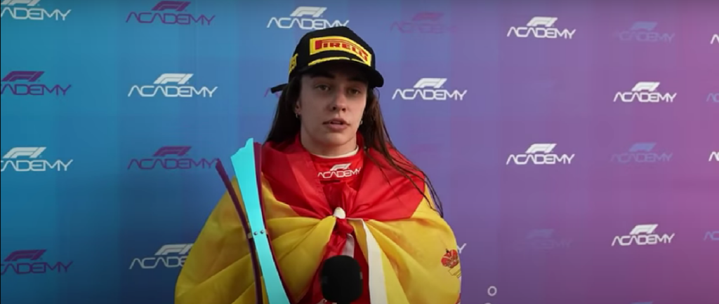 Z logických důvodů se stala Marta García jedinou ženskou šampionkou ve Formula 1 Academy